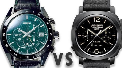 panerai luminor vs seiko.